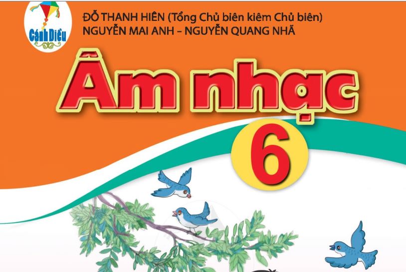 Sách giáo khoa ÂM Nhạc 6 Cánh Diều _Miễn phí